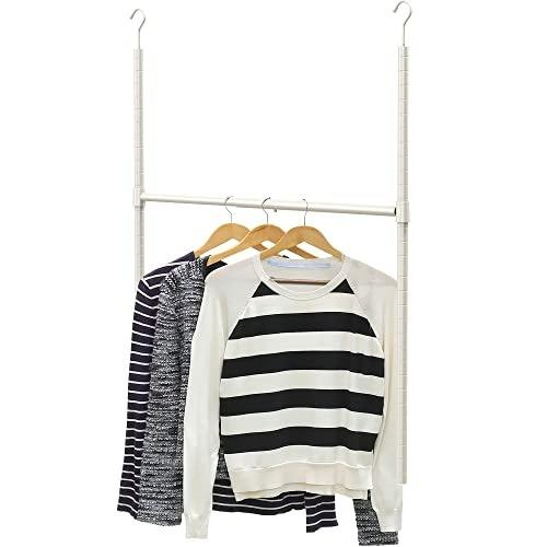 Factory Wholesale Metal Single Closet Rods for Hanging Clothes Modern Closet Valet Rod