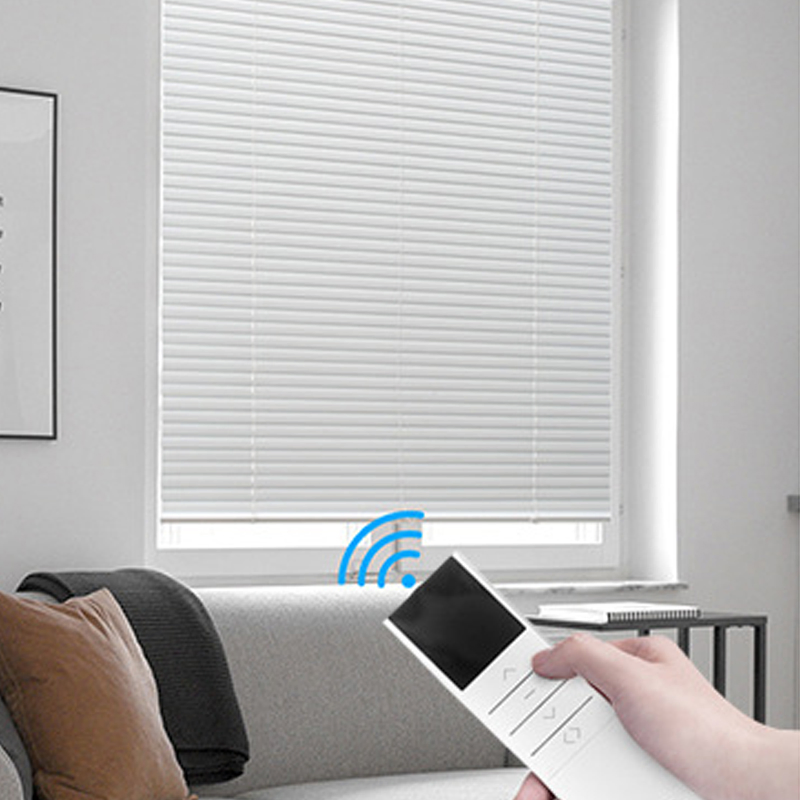 Factory Direct Cordless Motorized Aluminum Venetian Blind for Windows