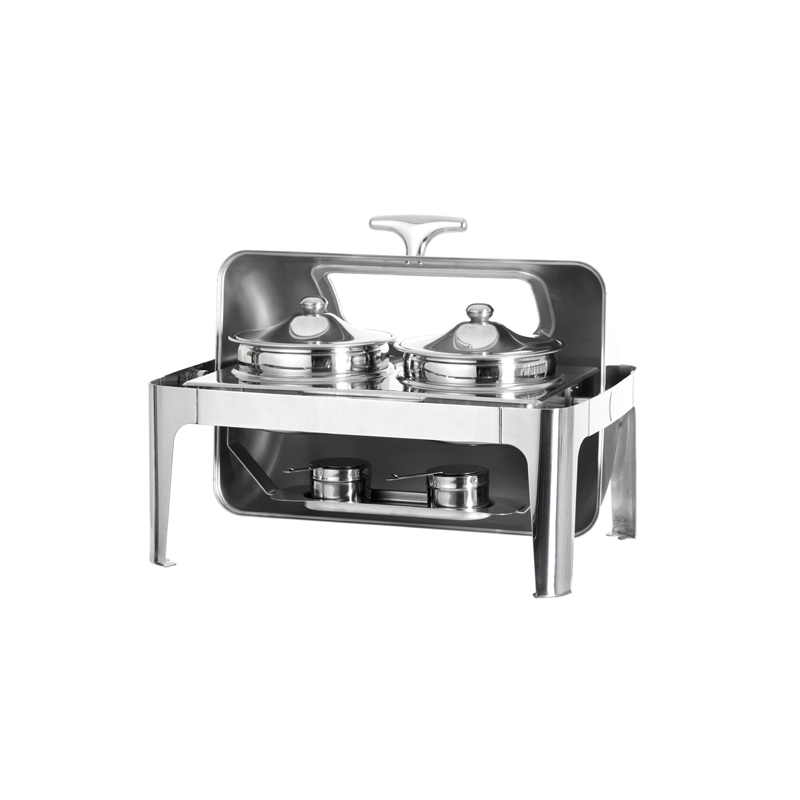 High Quality Buffet Food Warmer Luxury Buffet Equipment Hot Food Warmers Set Stainless Steel Chafing Dishes