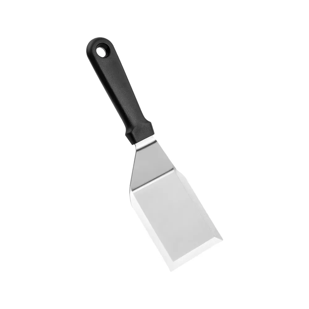 PP Handle EU Utensils Stainless Steel Hamburger Turner Griddle Scraper Grill Spatula