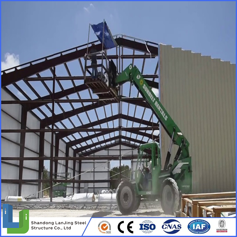 2025 New Series Steel Structure Prefabricated High Rise Construction Building for Industrial Workshop Plant