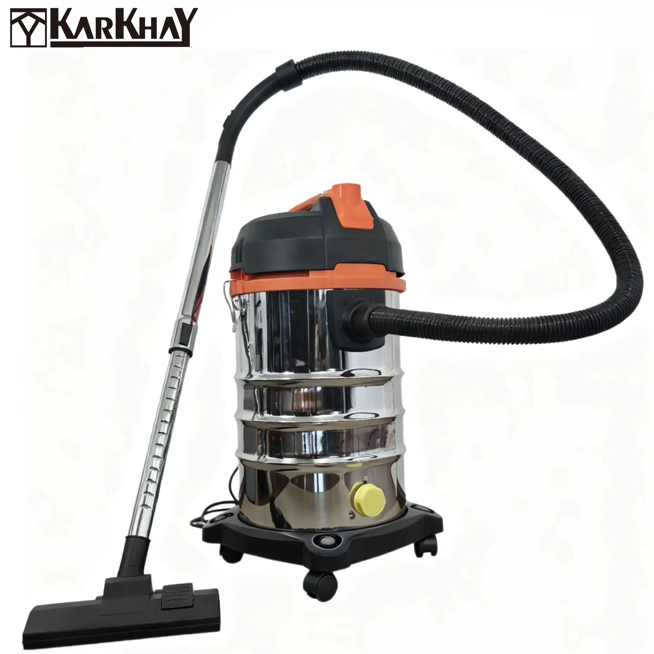 Vacuum Cleaner with Power Socket Cleaning Machine Wet and Dry 30L