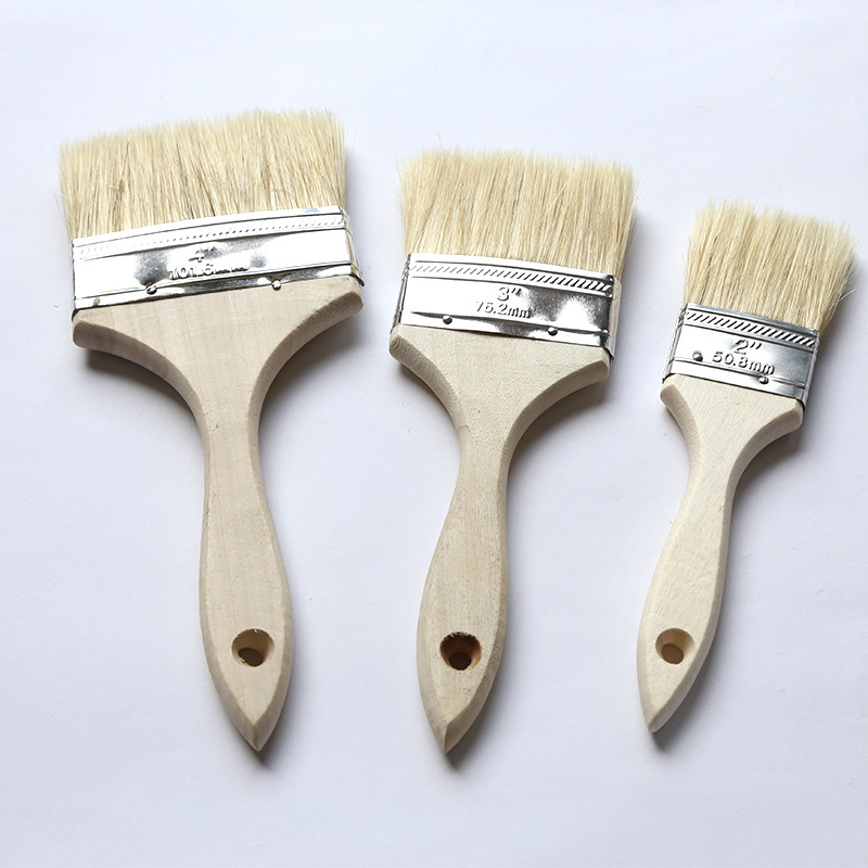 Кисть малярная деревянная профессиональная