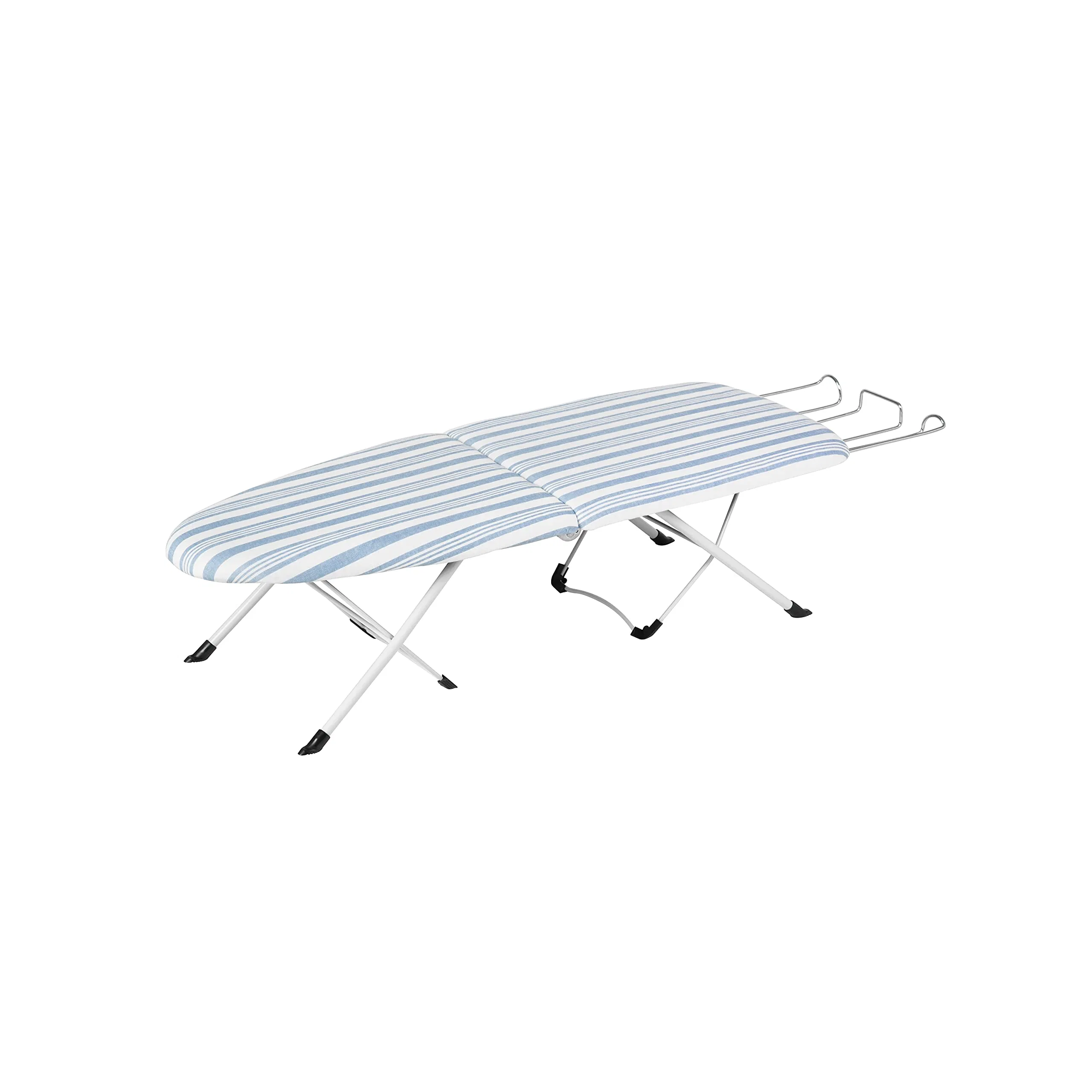 Versatile Durable Portable Folding Tabletop Ironing Board with Convenient Iron Rest