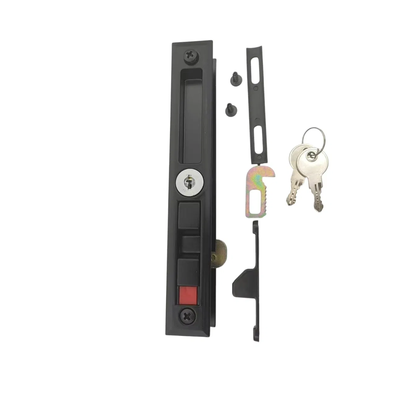 Sliding Door Double Sided with Key Aluminum Profile Windows Lock