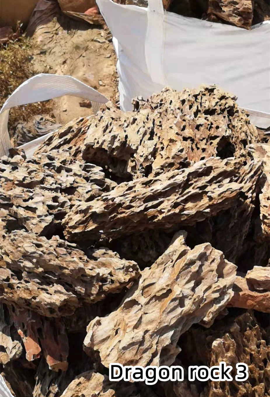 Natural Landscaping Seiryu Stone for Fish Tank Natural Dragon Stone Aquarium Decoration