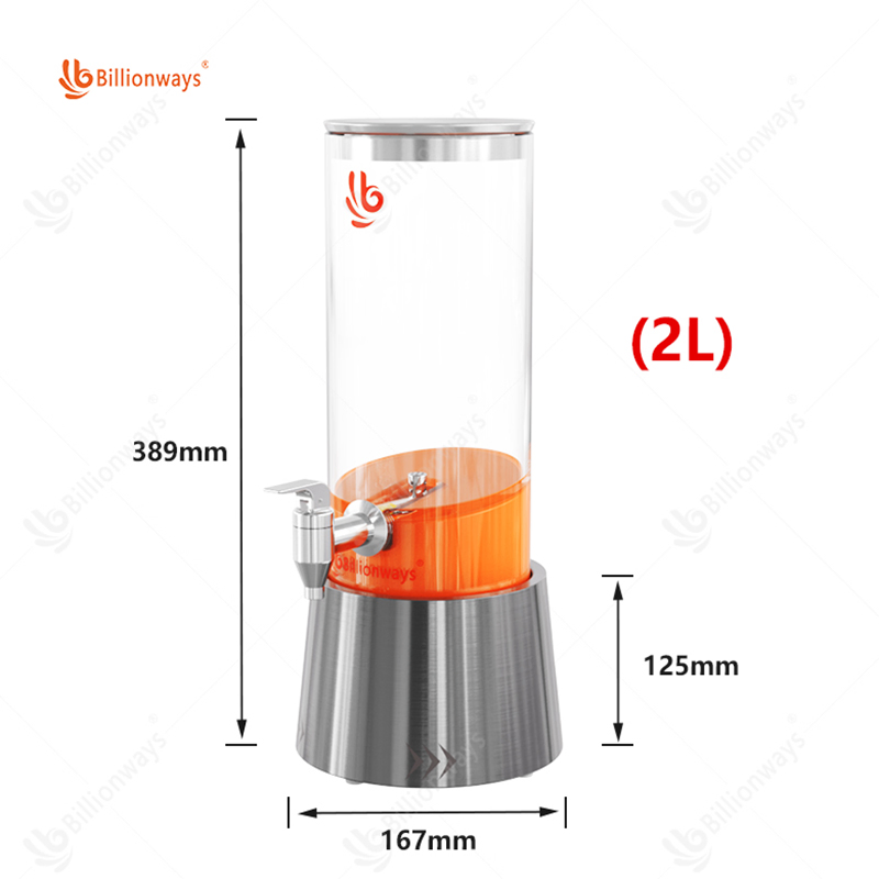 Customizable Beverage Dispenser Tower for Easy Assembly and Use