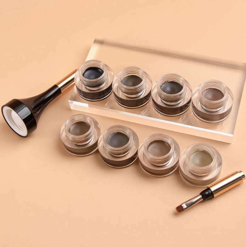 Custom Vegan Eye Brow Cream Makeup Eyebrow Gel Waterproof Eye Brow Gel Eyebrow Pomade