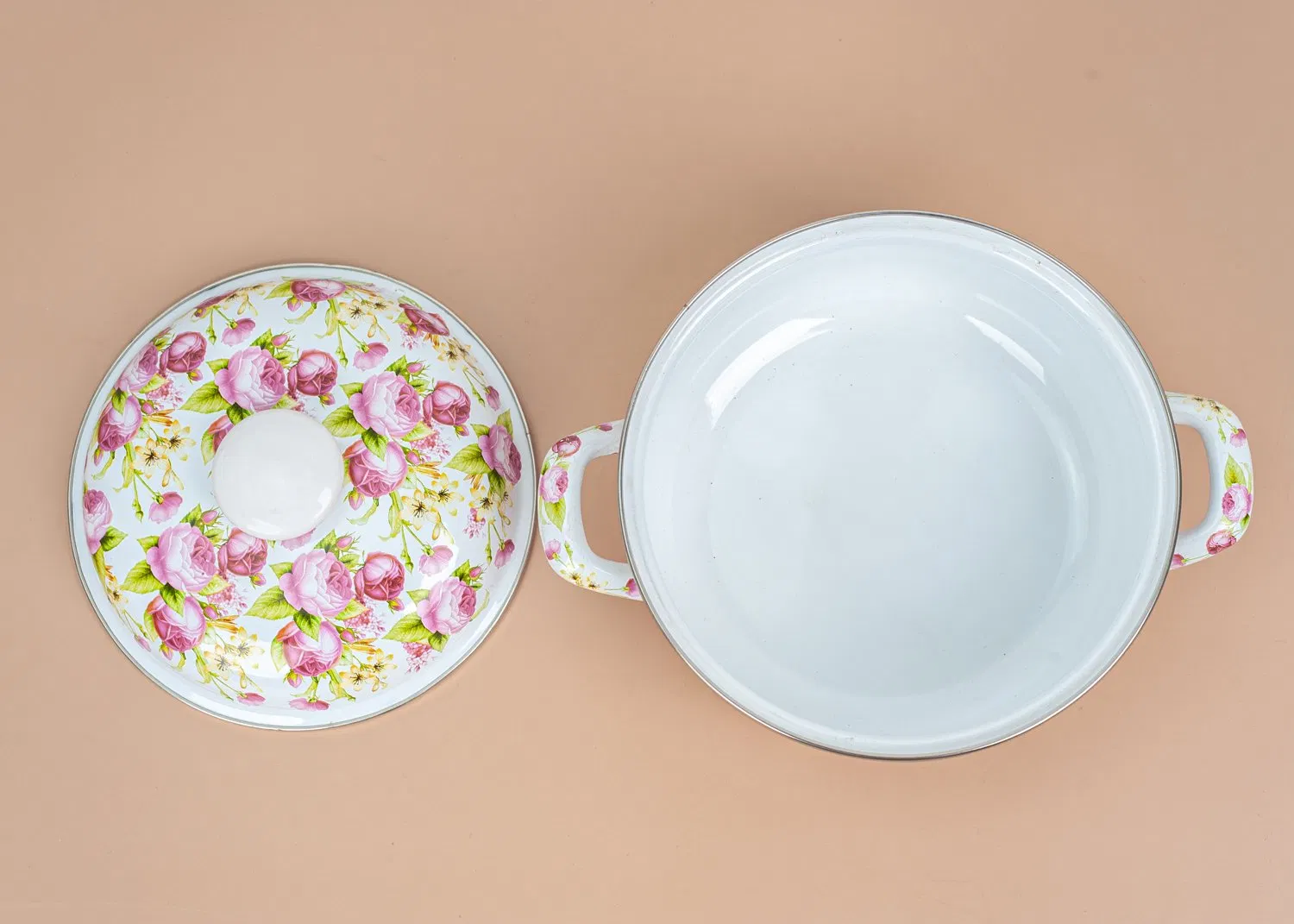 Flowery Happiness Pot/Cooking Pot/Seafood Cookware/Casserole