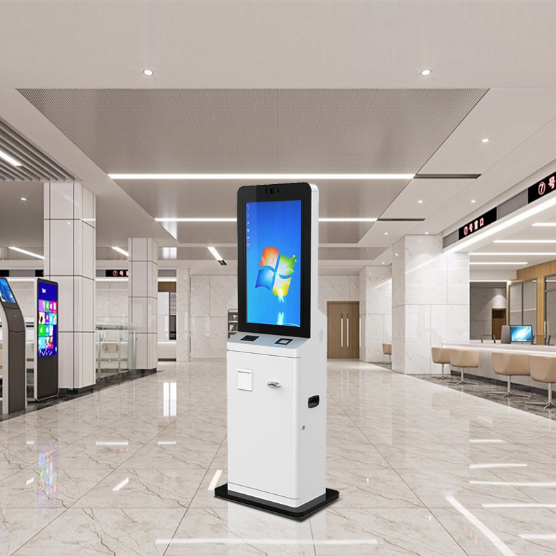 Customizable 21.5inch 24/7 Touch Screen Kiosk for Enhance Dual Screen Airport Self Service Touchscreen Kioskairport Self Service Kiosk with Touch Screen Kisok