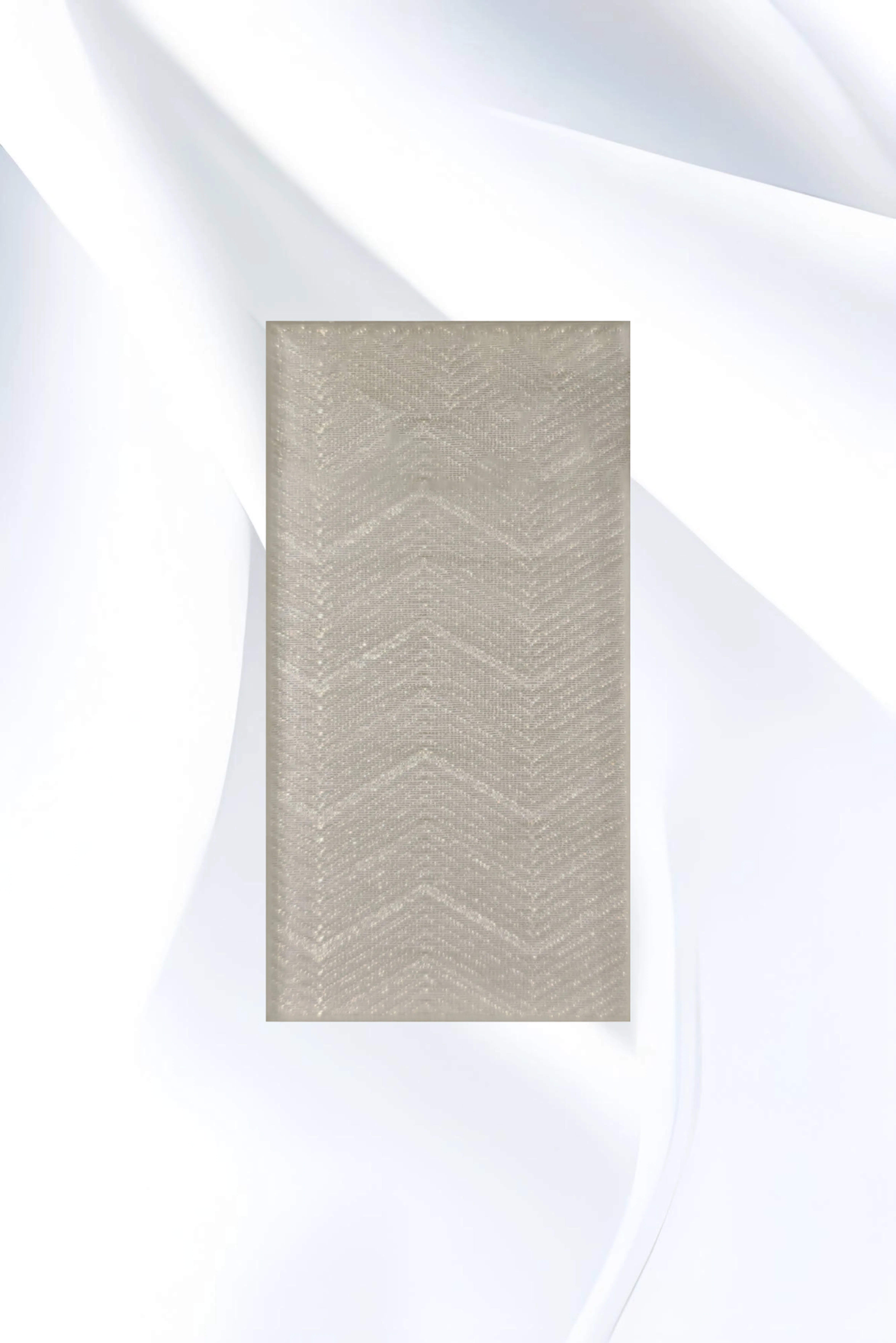 Durable Decorative Glass with Artistic Fabric for Elegant Spaces