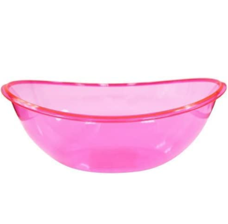 Kitchen Party Plastic Oval Serving Snack Salad Fruit Plates Bowl