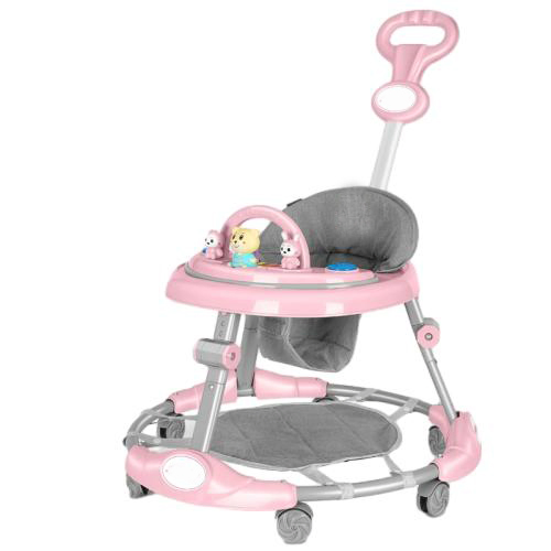 Quality Guaranteed Children Baby Walker Multifunctional Folding Easy Anti-Rollover Safety