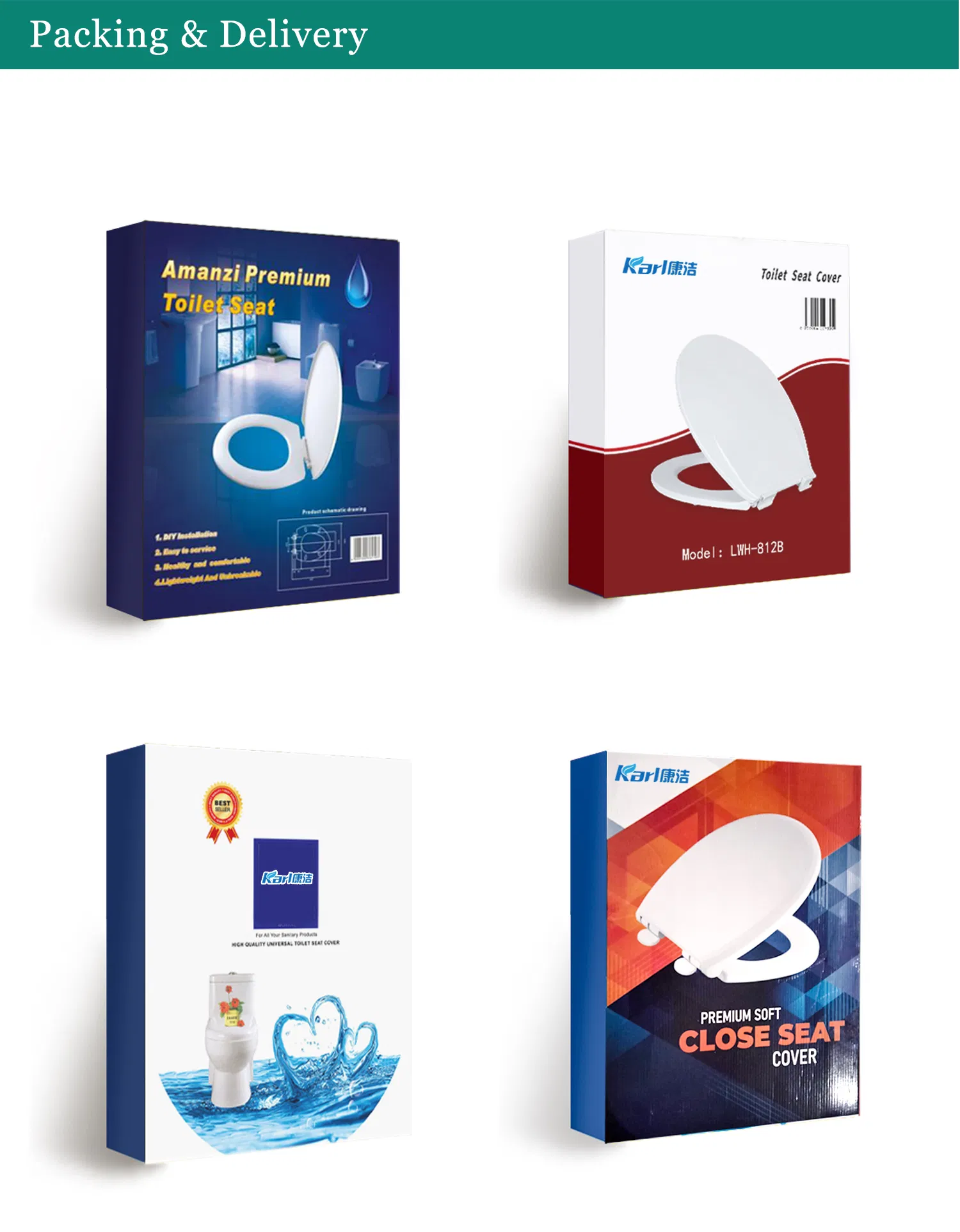 Kj-805 Is Suitable for Children's Toilets, Healthy and Environmentally Friendly