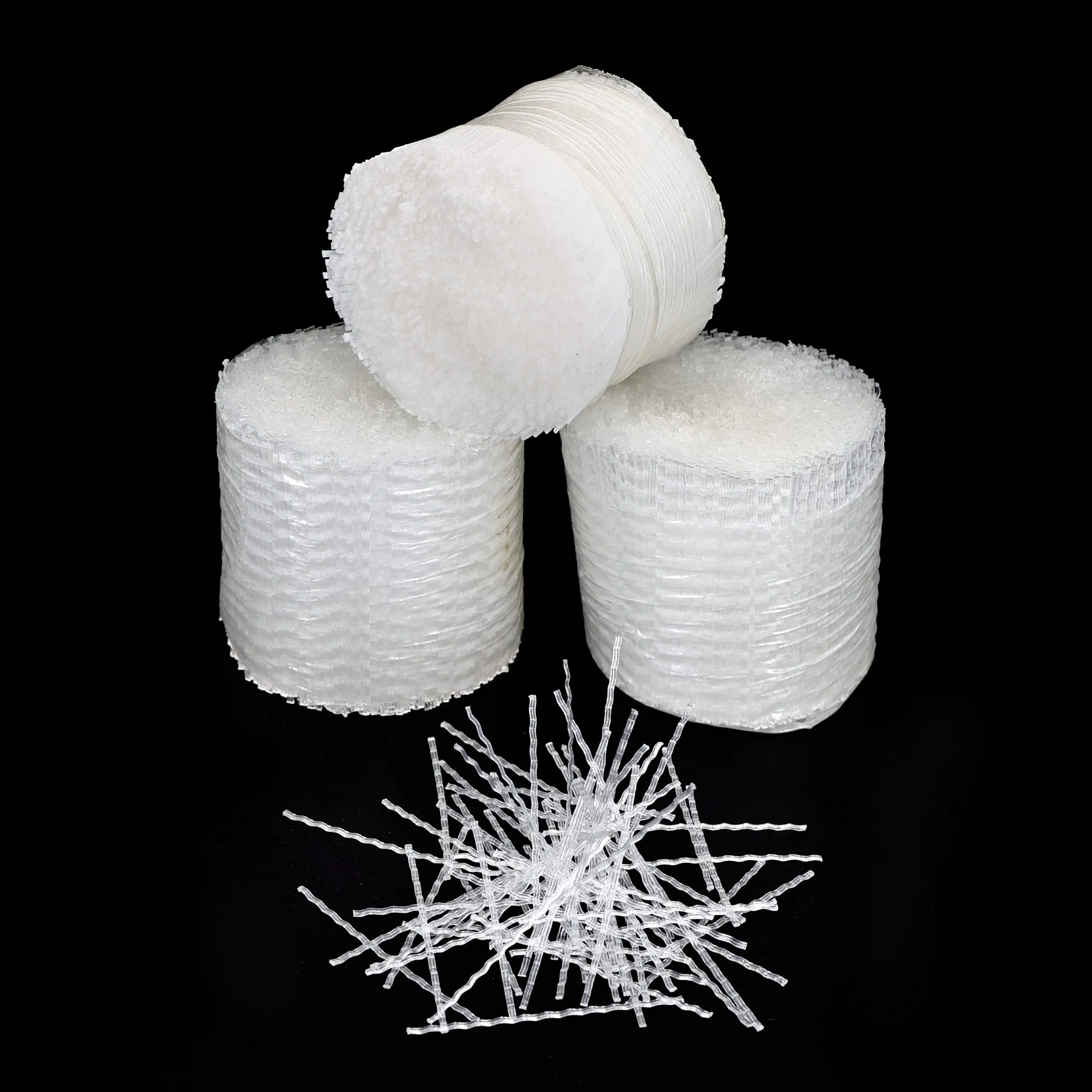 Ppmf Polypropylene Macro Fiber with Excellent Dispersion in Concrete Mixes