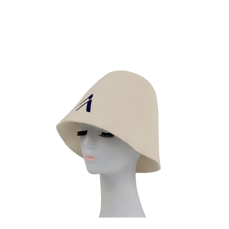 Factory Direct Sale Thermal Insulation Merino Sauna Hat, 2mm Thick