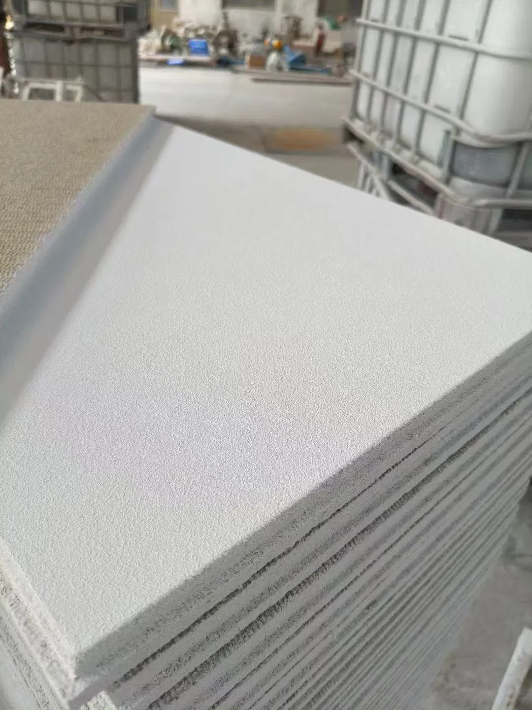 High-Performance A2 Class Rh90 Mineral Wool Ceiling Panels
