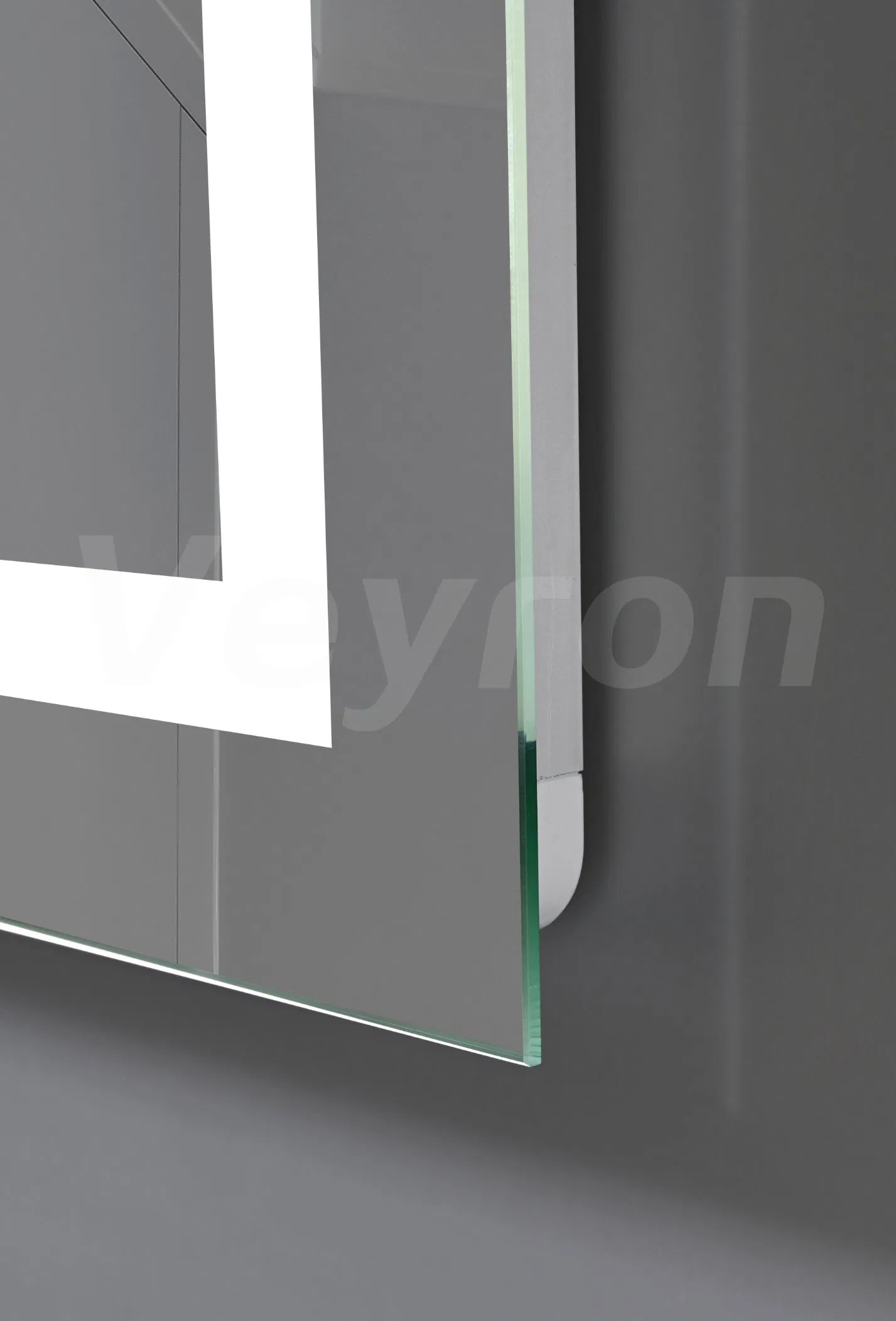 Chinese 20 Years Experiences Rectangle Touch Light Anti Fog Bathroom Illuminated Mirror with Lights