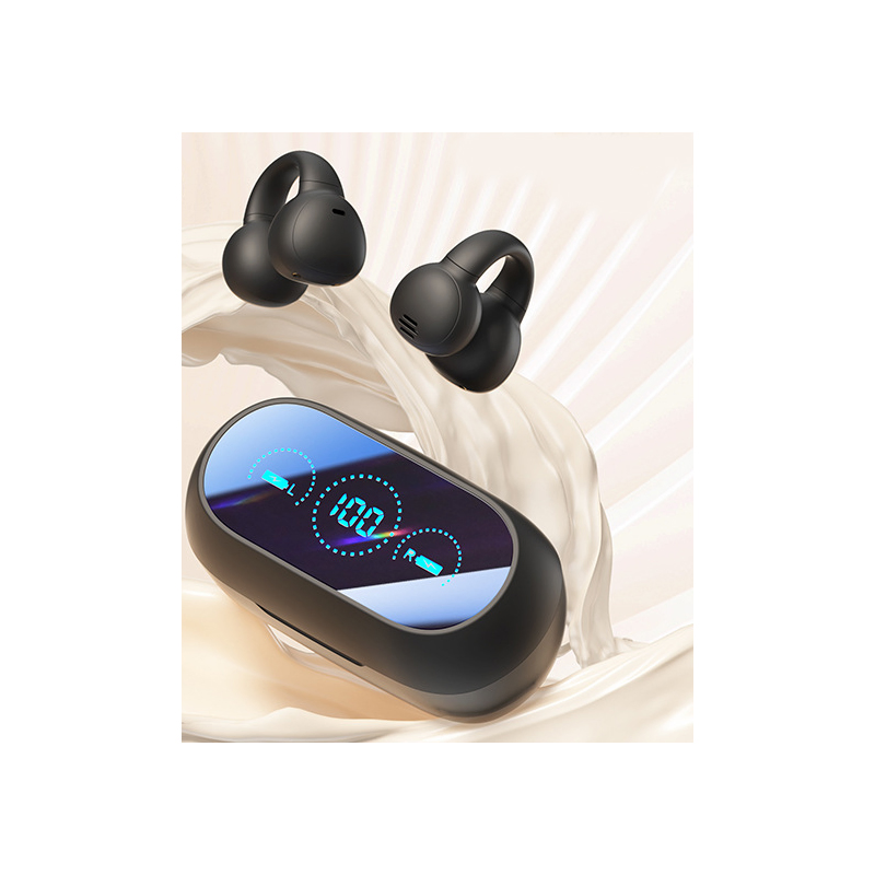 Беспроводные наушники-клипсы с открытым звуком