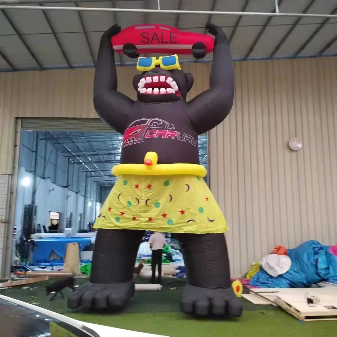 Boyi Custom Inflatable Kingkong Giant Inflatable Gorilla Rental Gorilla