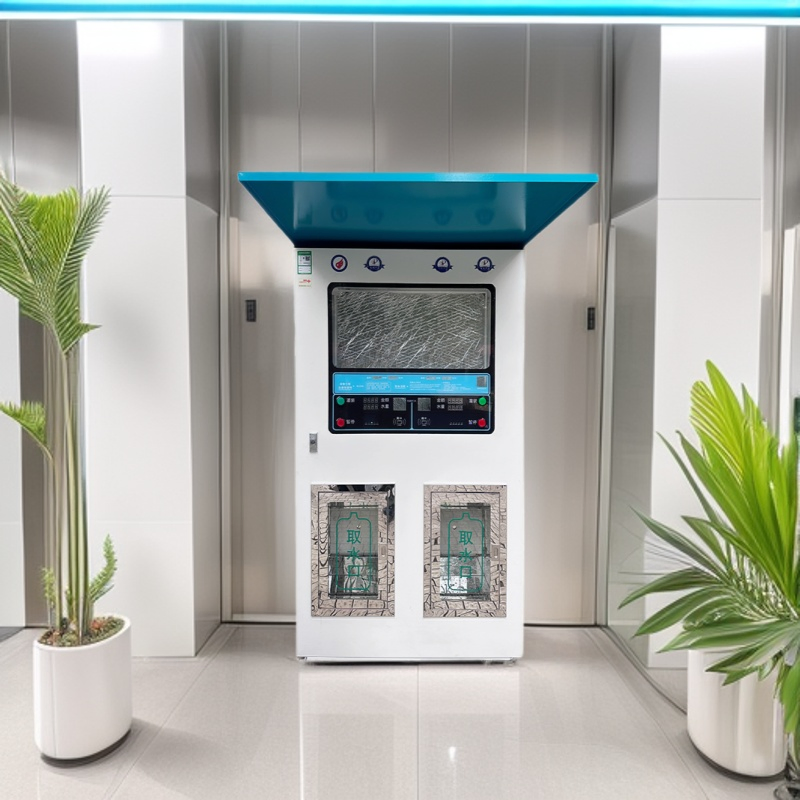Digital Self-Service RO Water Dispenser Ice and Cold Purified Water Vending Machines