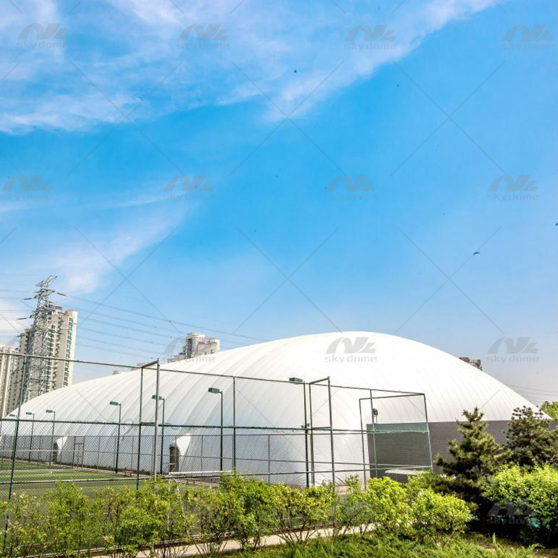 Huge Customized Inflatable Air-Supported Structure for Various Sports