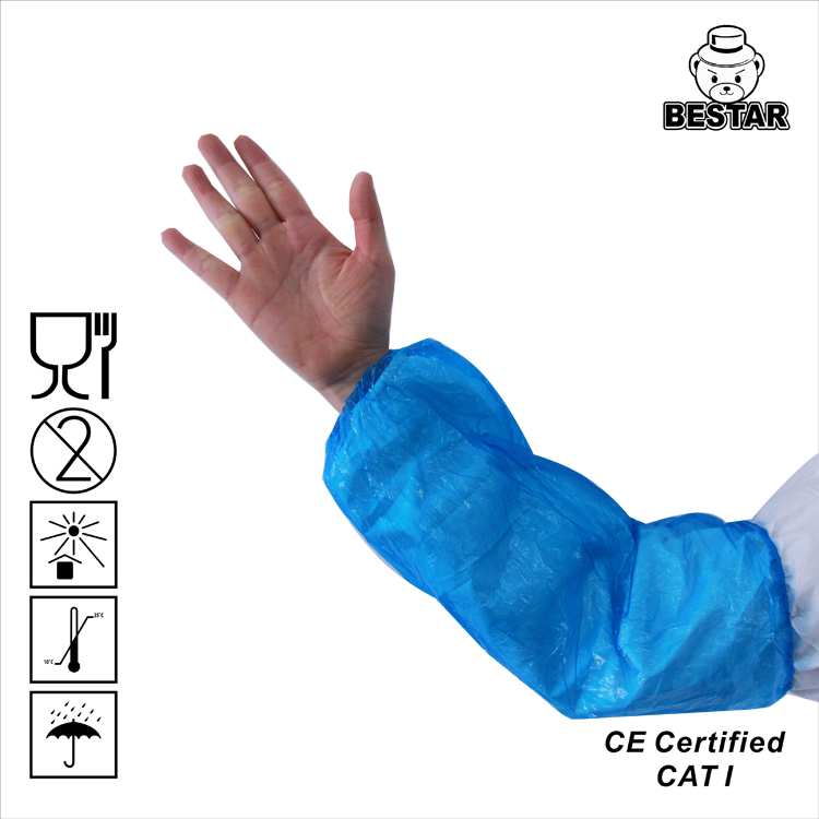 Cheap Price China Purple Single Use Waterproof Oversleeve Oversleeves Hygiene Sleeve Cover