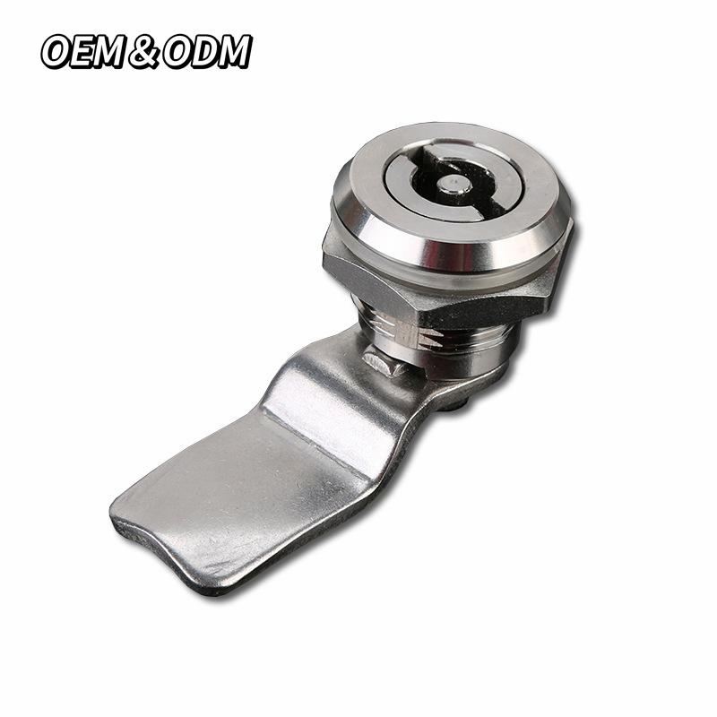 Ms705 Stainless Steel Triangle Square Double Bit Cam Lock Stainless Quarter Turn Lock