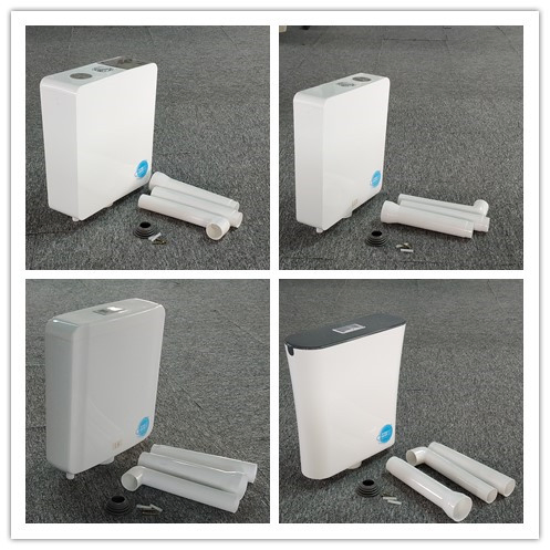 Standard Plastic PP Toilet Dual Flush Water Tank Bathroom Toilet Plastic High Quality Best Sale Cistern