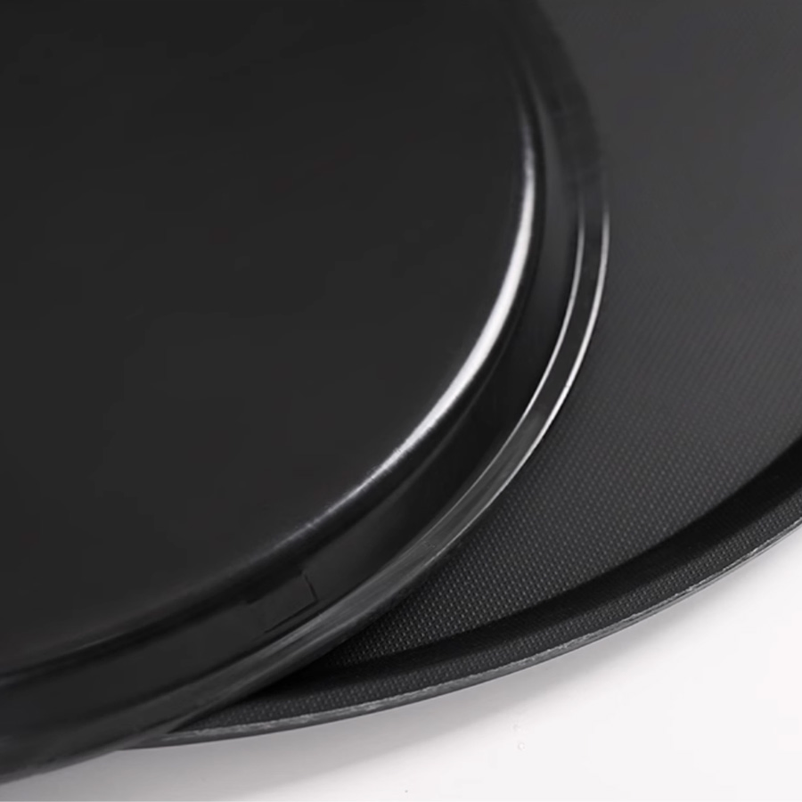 Wholesale Restaurant Food Coffee Shop Party Oval Fibre Glass Serving Trays