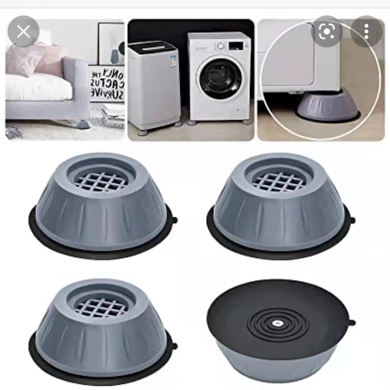 Factory OEM Non-Slip Shockproof Footpad Rubber Feet for (Furniture / Washing Machine)