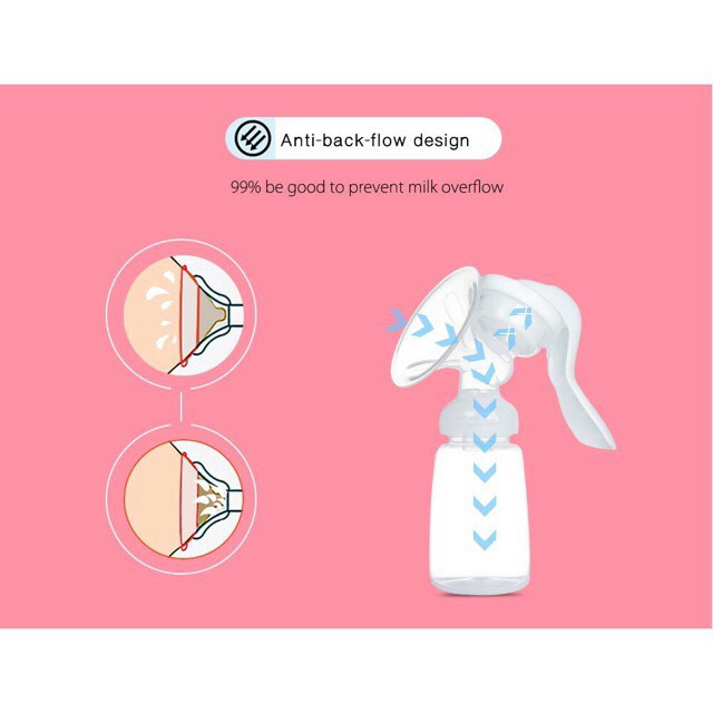 Newest Design Breast Bump Mother Milk Pump with Suction Cup