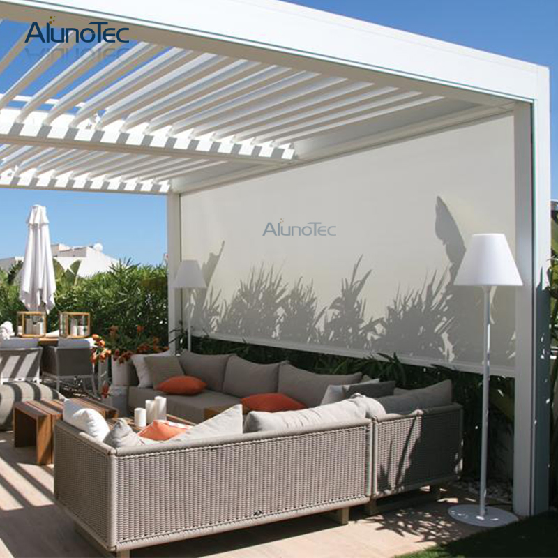 Wholesale Outdoor Blackout Motorized Zip Track Screen Vertical Curtain Zipper Roller Blinds