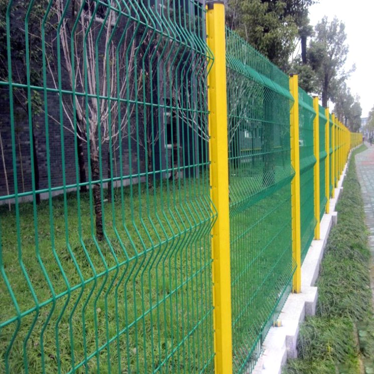 Premium 3D Curved Welded Wire Mesh Fence for Security