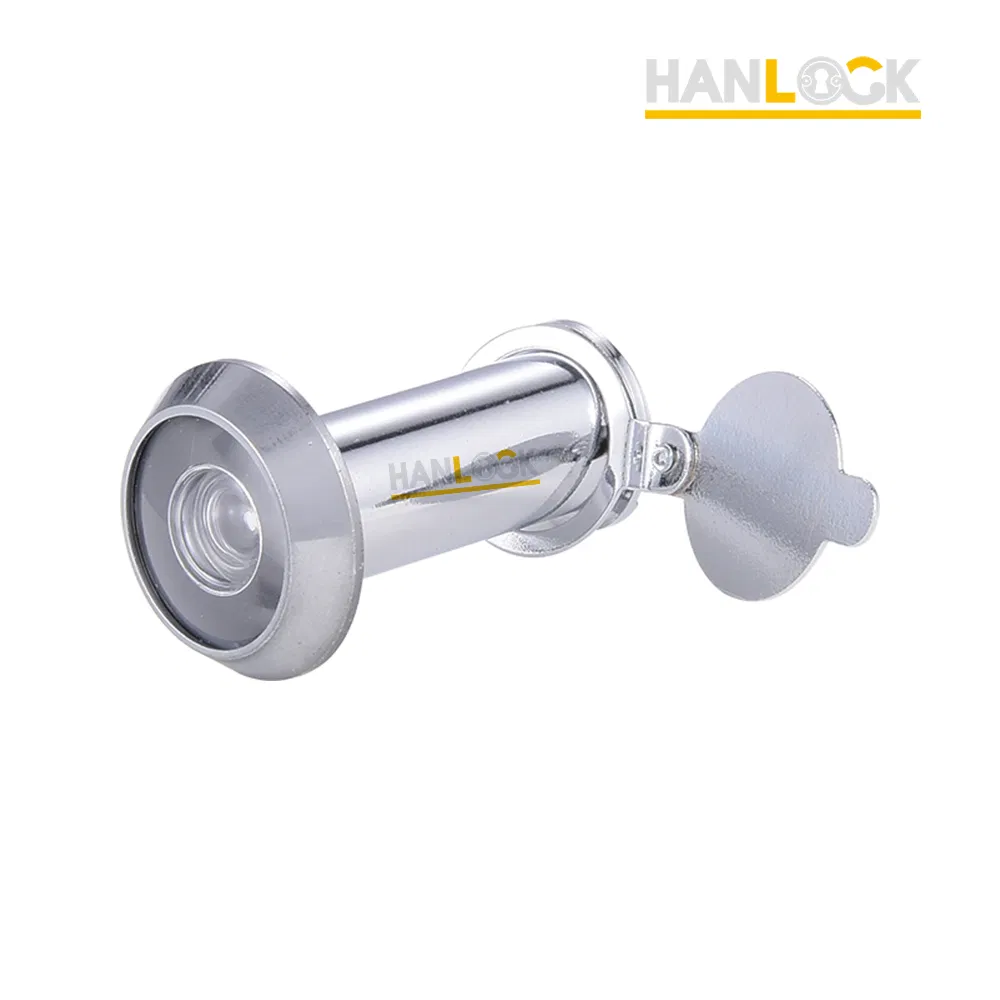 New Product Zinc Alloy Plastic Matte Black Magic Eye Door Viewer