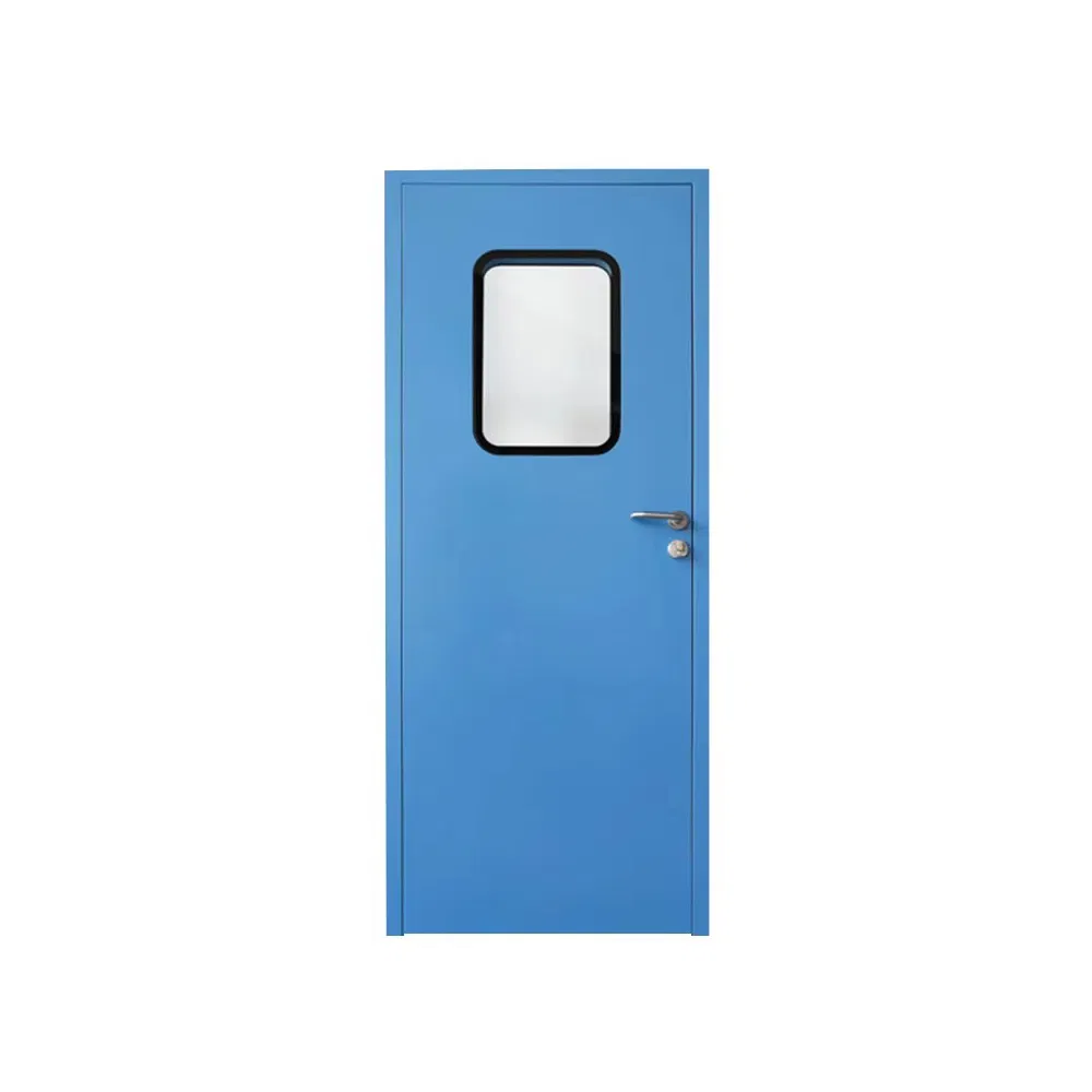 Flame Retardant Door Fire Rated Doors for Hospital Industrial Fireproof Sliding Doors