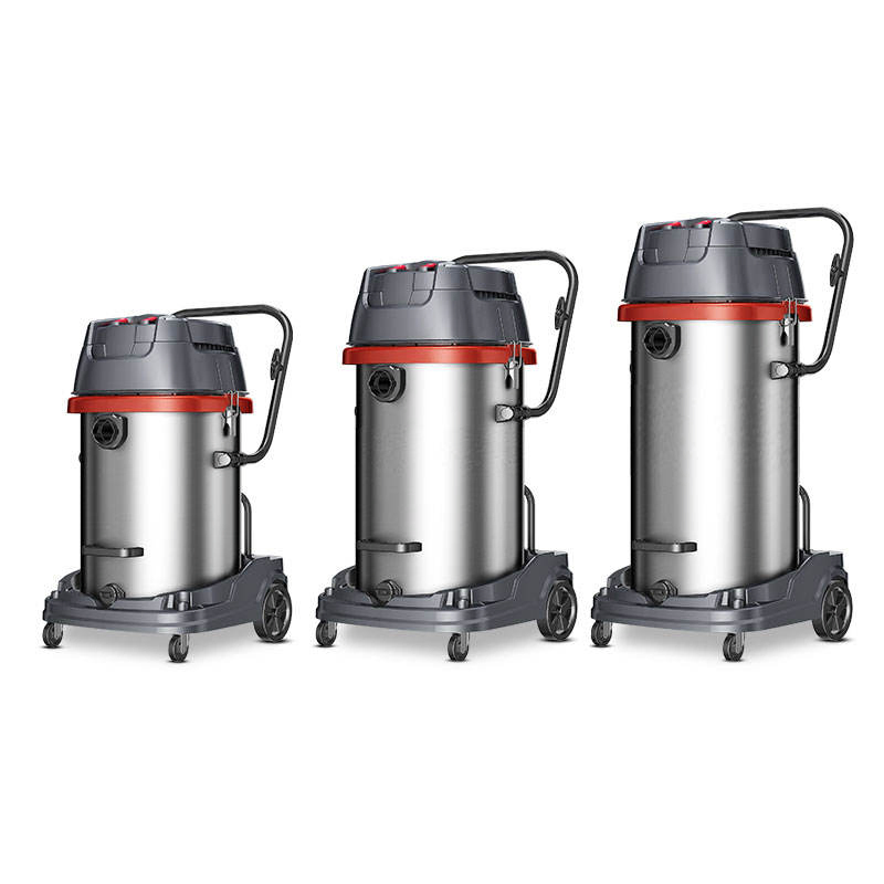 Industrial Clean Equipment 80L 3 Motors Industrial Heavy-Dust Vacuum Cleaner for Floor Cleaning