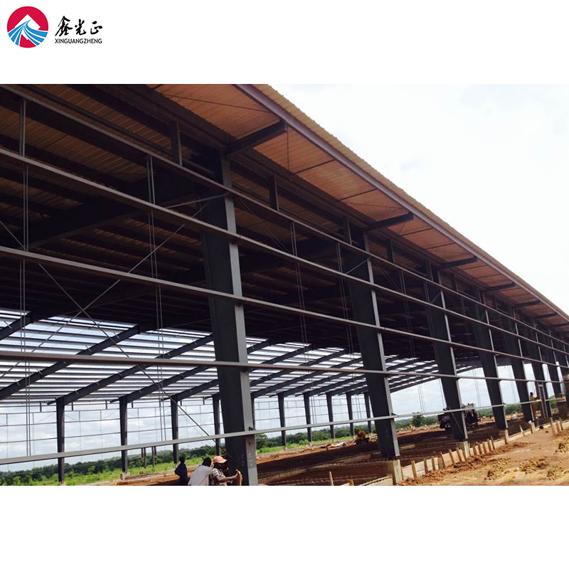 Best Selling Garage Prefabricated Buildings Prices Steel Structure Mall
