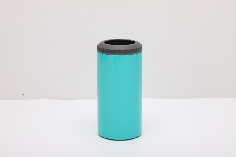 Vacuum Insulated Keep Beer Cold 16oz Sport Metal Stainless Steel Drink Water Bottle