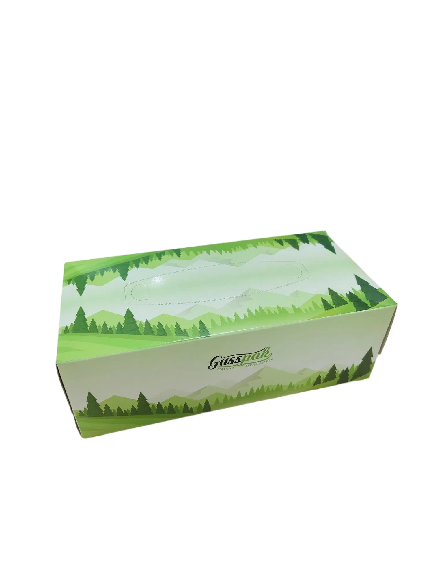 OEM Virgin Wood Pulp Facial Box Tissue