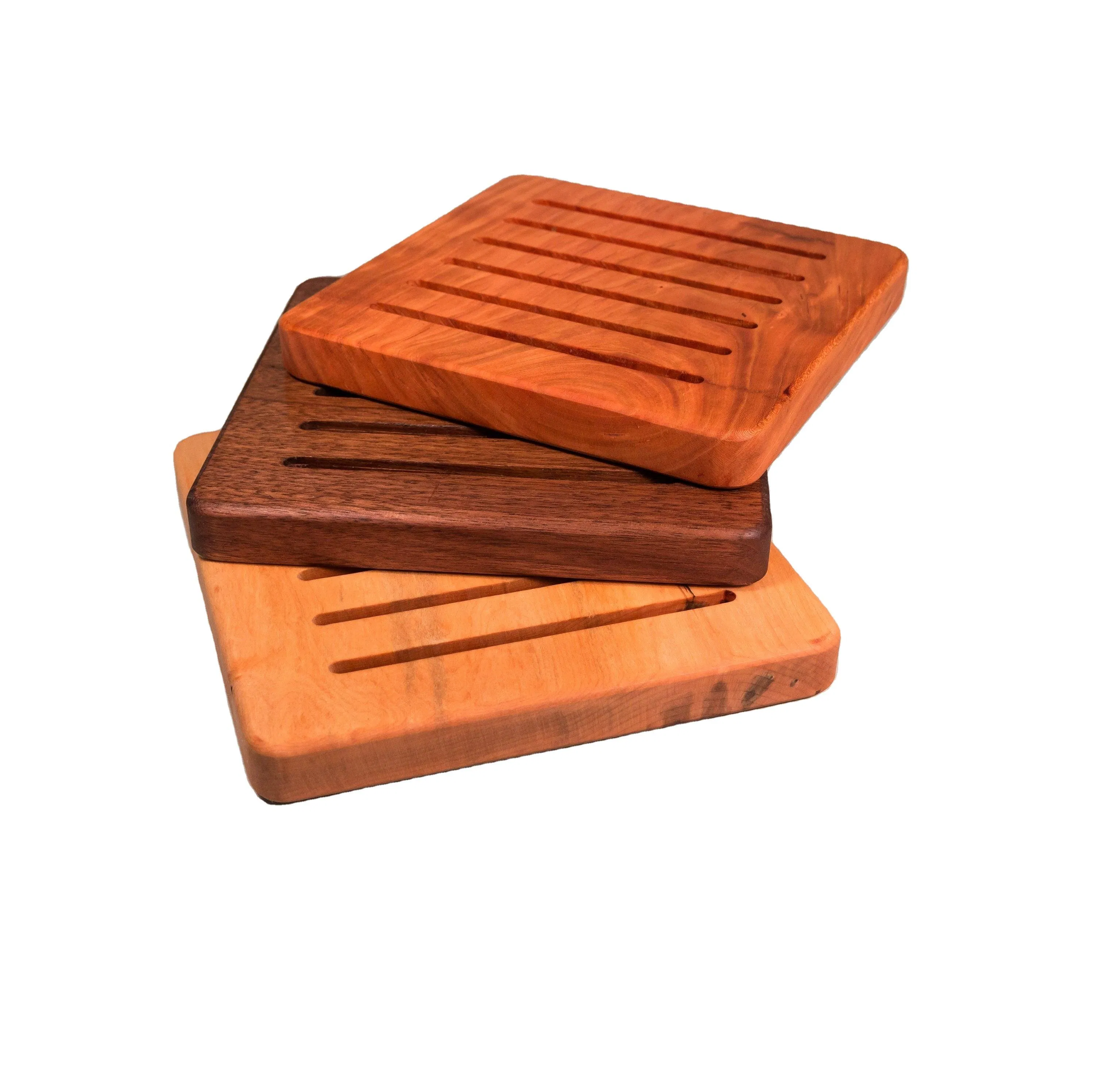 Hot Sale Eco-Friendly Handmade Soap Tray Soap Dish to Protect Easy-to-Clean Wooden Soap Dish