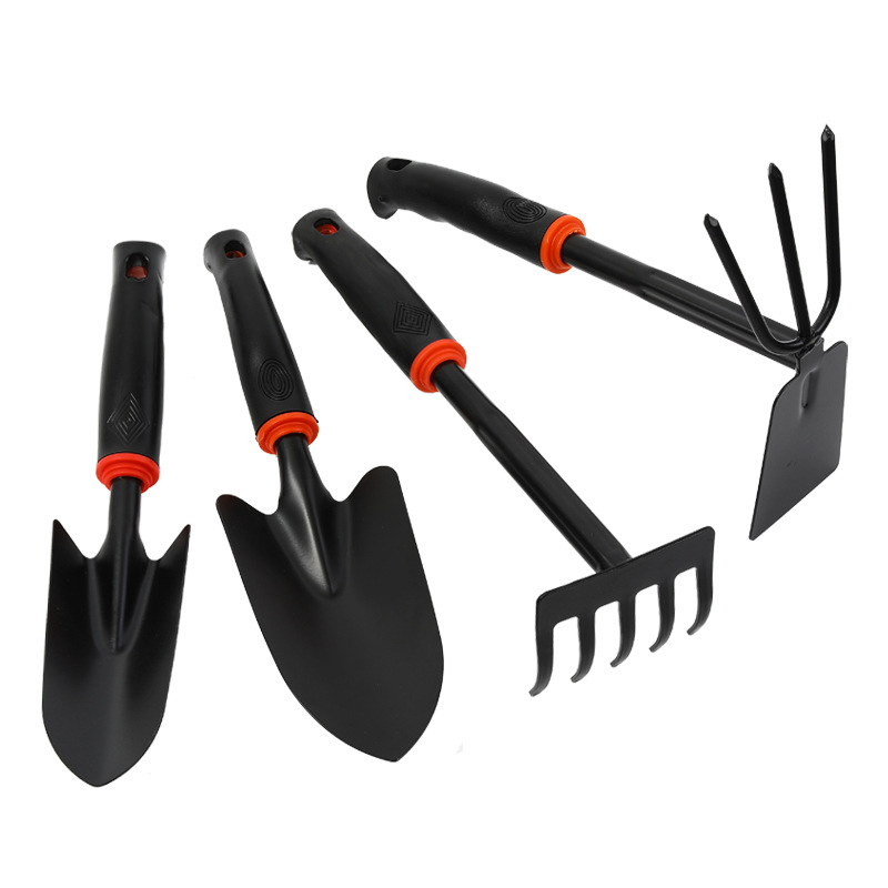 Rubber Plastic Handle Steel Shovel Spade
