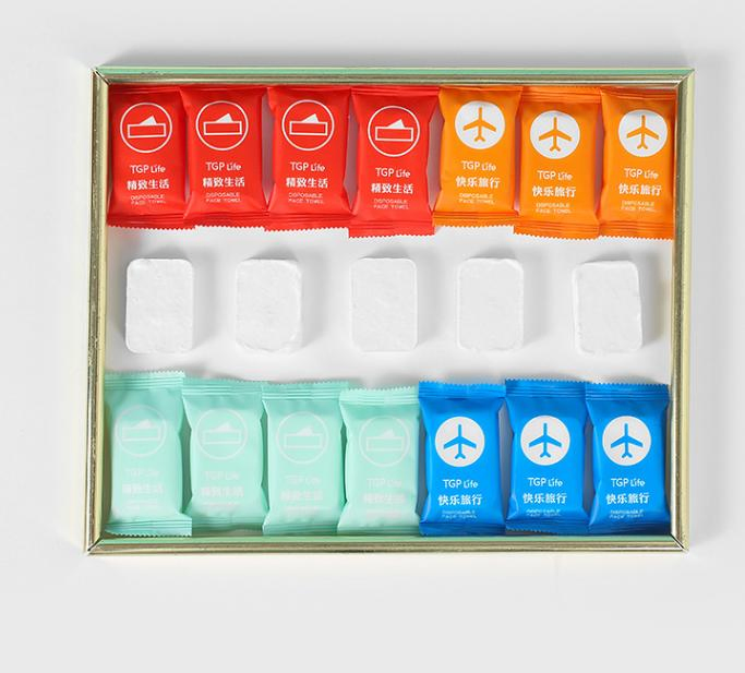 Wholesale Cheap Price Non -Woven Fabric Mini Compressed Disposable Towel for Face Cleaning