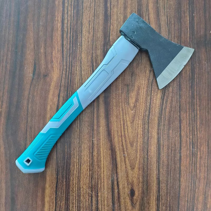 Manufacturer High Quality Carbon Steel Forged Axe Fiberglass Handle Outdoor Camping Tool