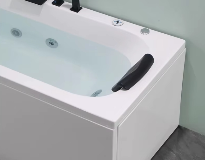 Acrylic Vortex Seamless Integrated Constant Temperature Heating Surfing Massage Bathtub Heating Independent Bathtub Tub