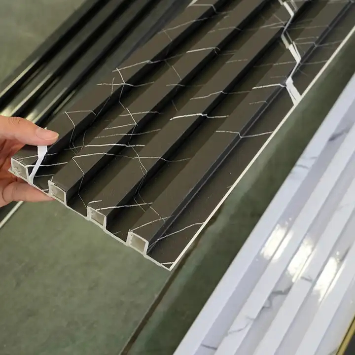 Custom Easy Install Great Wall Design DIY 3D Deep Wooden Grain WPC Wall Panel for Sale