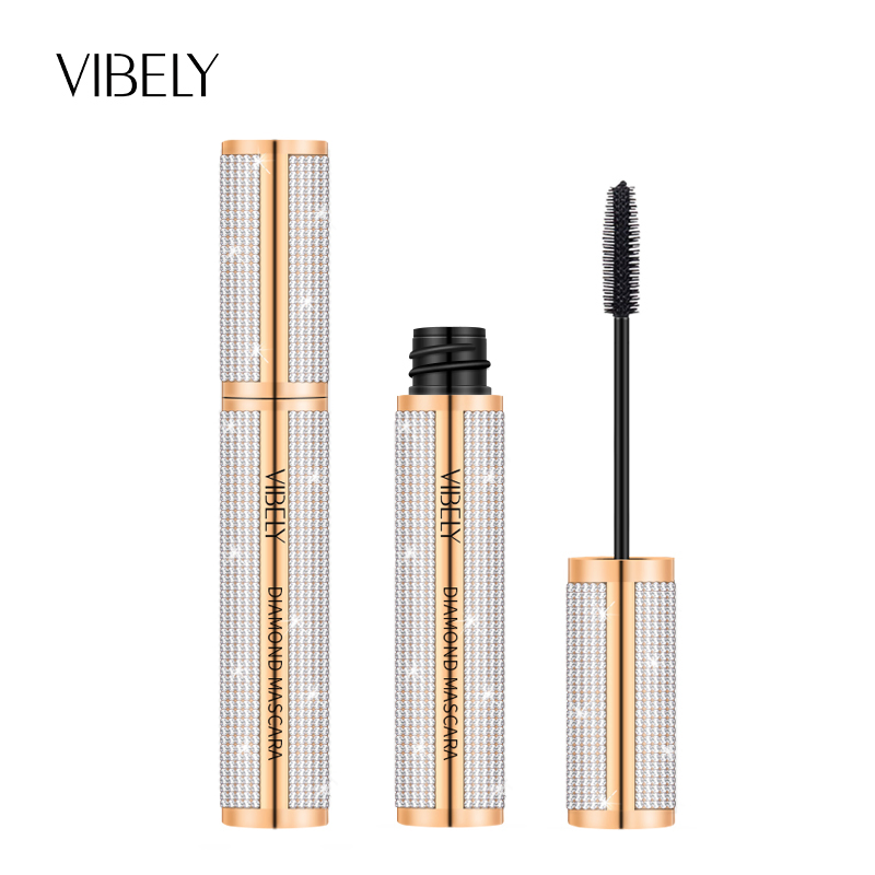 Hot Mascara Private Label Waterproof Lasting Vegan Curling Thick Diamond Mascara