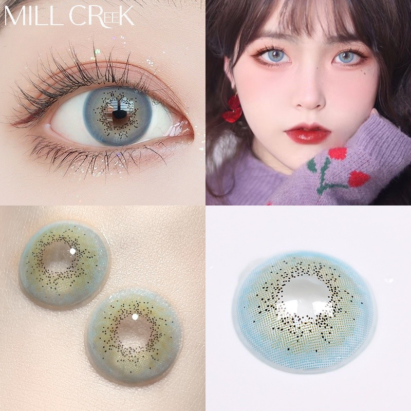 OEM Natural Grey Contacts Cosmetic Color Contact Lenses Beautiful Style Wholesale Yearly Disposable Colored Eye Contact Lens