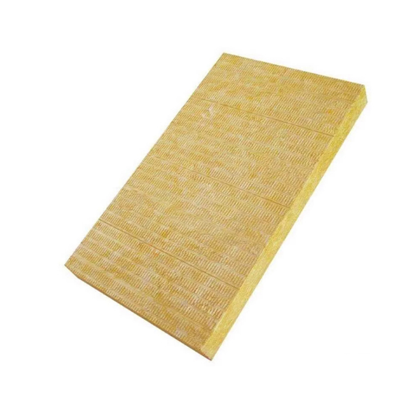 Factory Price Thermal Insulation Fireproof External Wall Insulation 80kg/M3 Rock Stone Mineral Wool Board