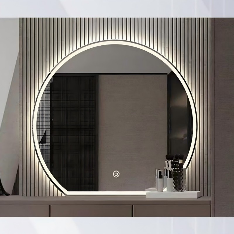 Умное LED зеркало для ванной с сенсорным экраном